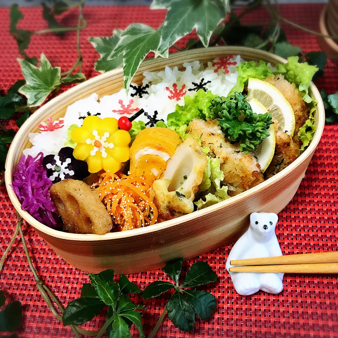 雪の結晶❄️お弁当