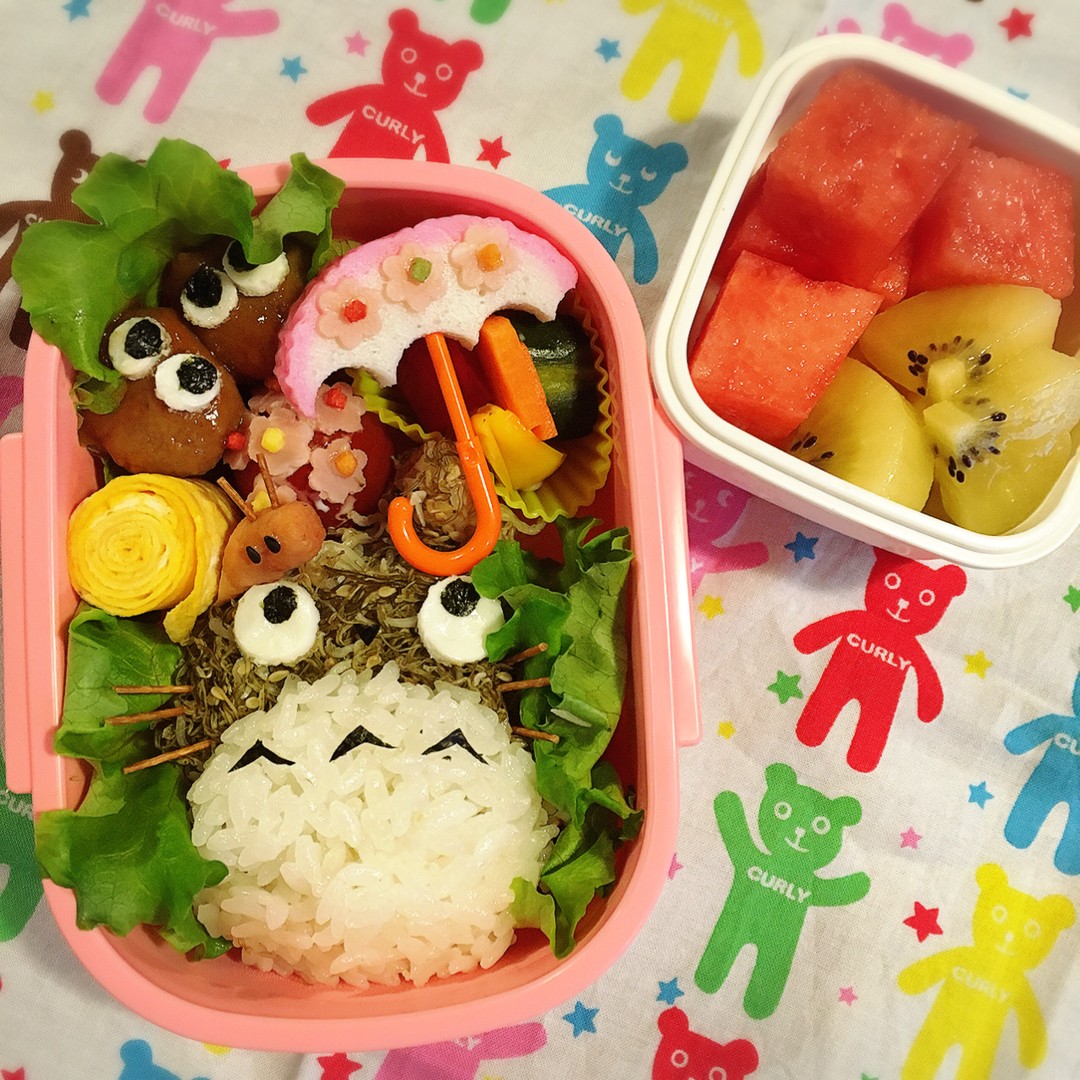トトロの梅雨弁当