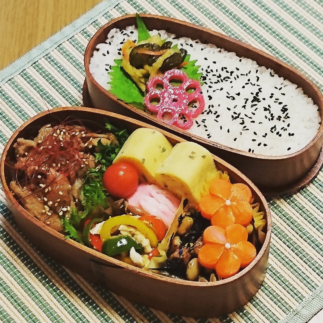 豚のしょうが焼き🍱