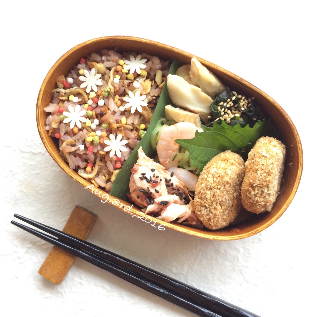 あげぽんげご飯のお弁当
