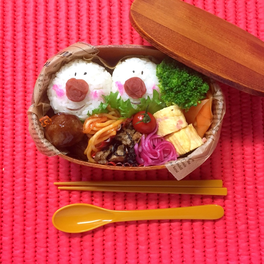 髪なし芳一弁当