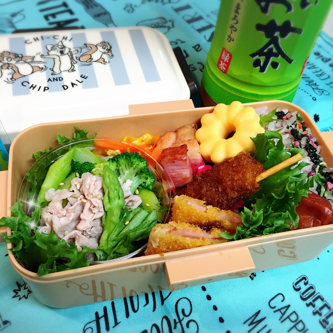 豚しゃぶサラダ弁当!!