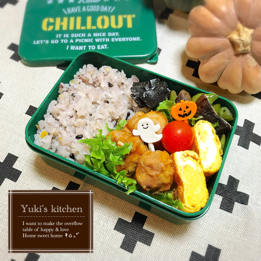 おつまみポークのお弁当♡