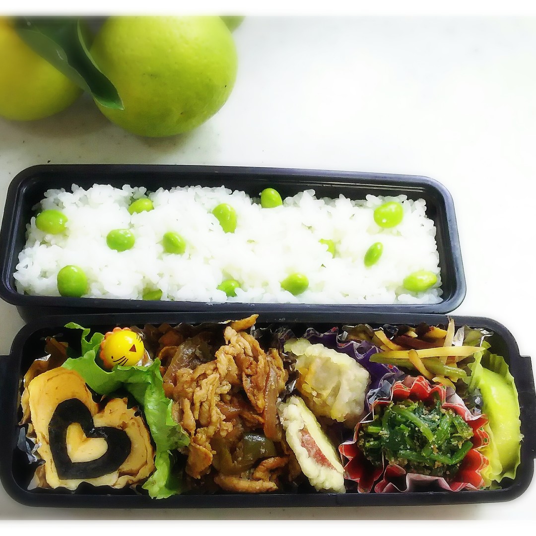 薄切り肉のトンテキ弁当🐷