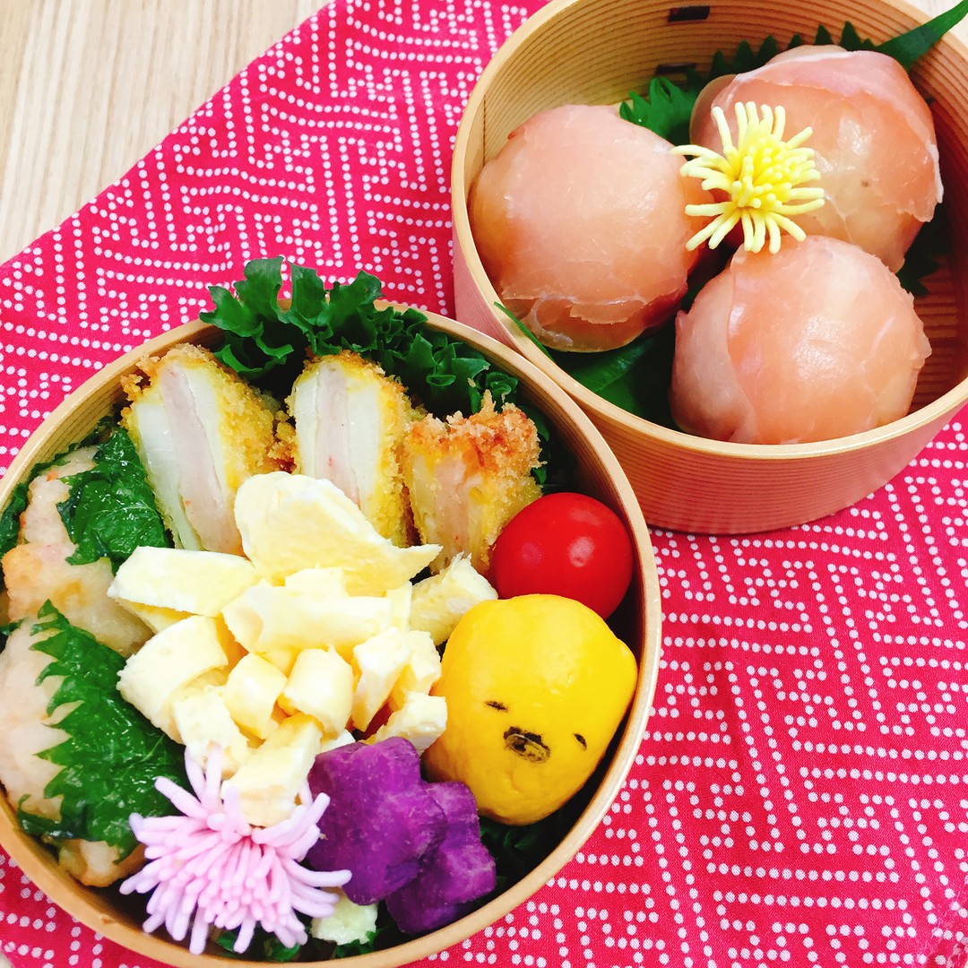 生ハムおにぎり弁当