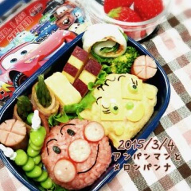アンパンマンとメロンパンナ
