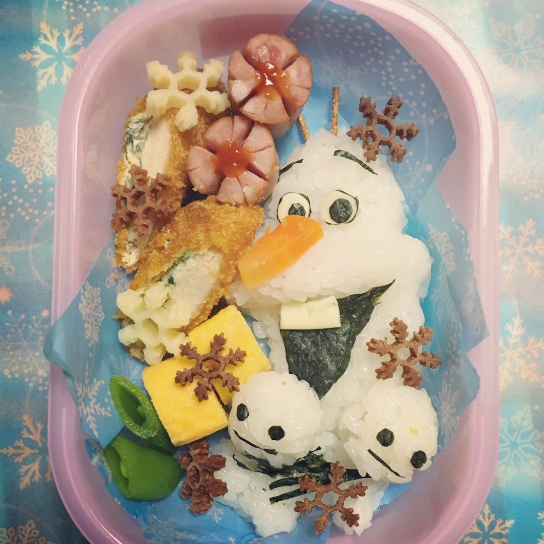 オラフ＆スノーギースお弁当