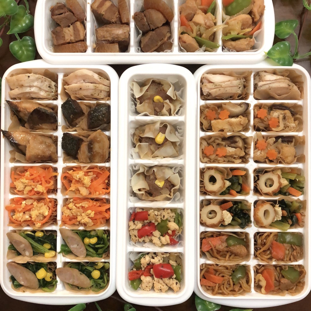 小分け冷凍作り置き