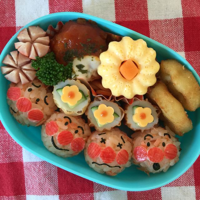 ❁アンパンマンのちぎりむすび❁