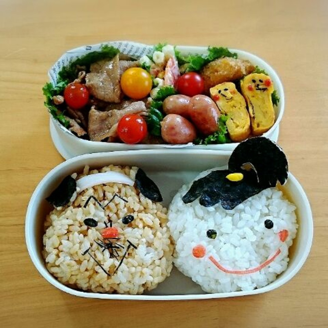 顔つきおにぎり~フラおじさんとキチントさん~