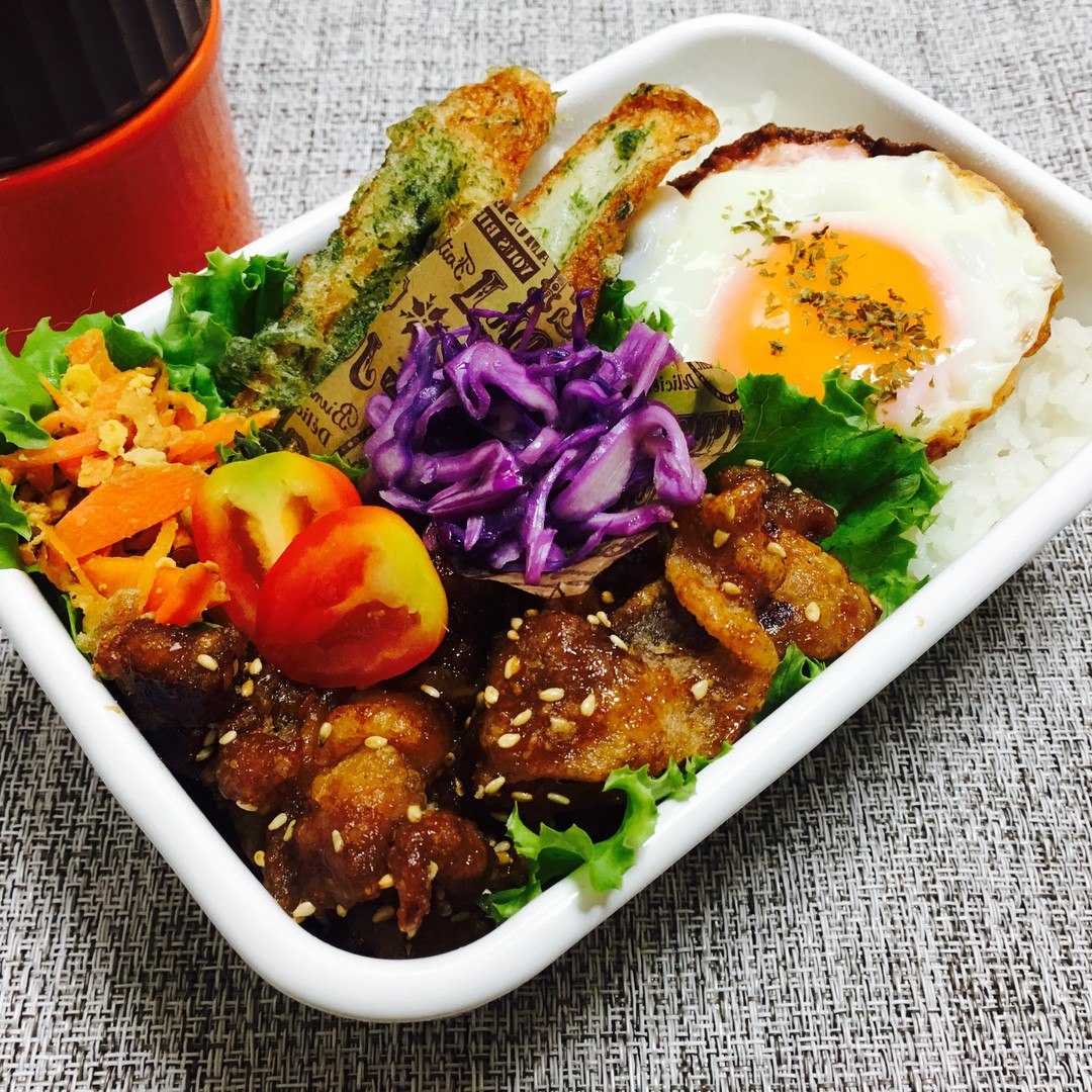 ハムエッグ弁当