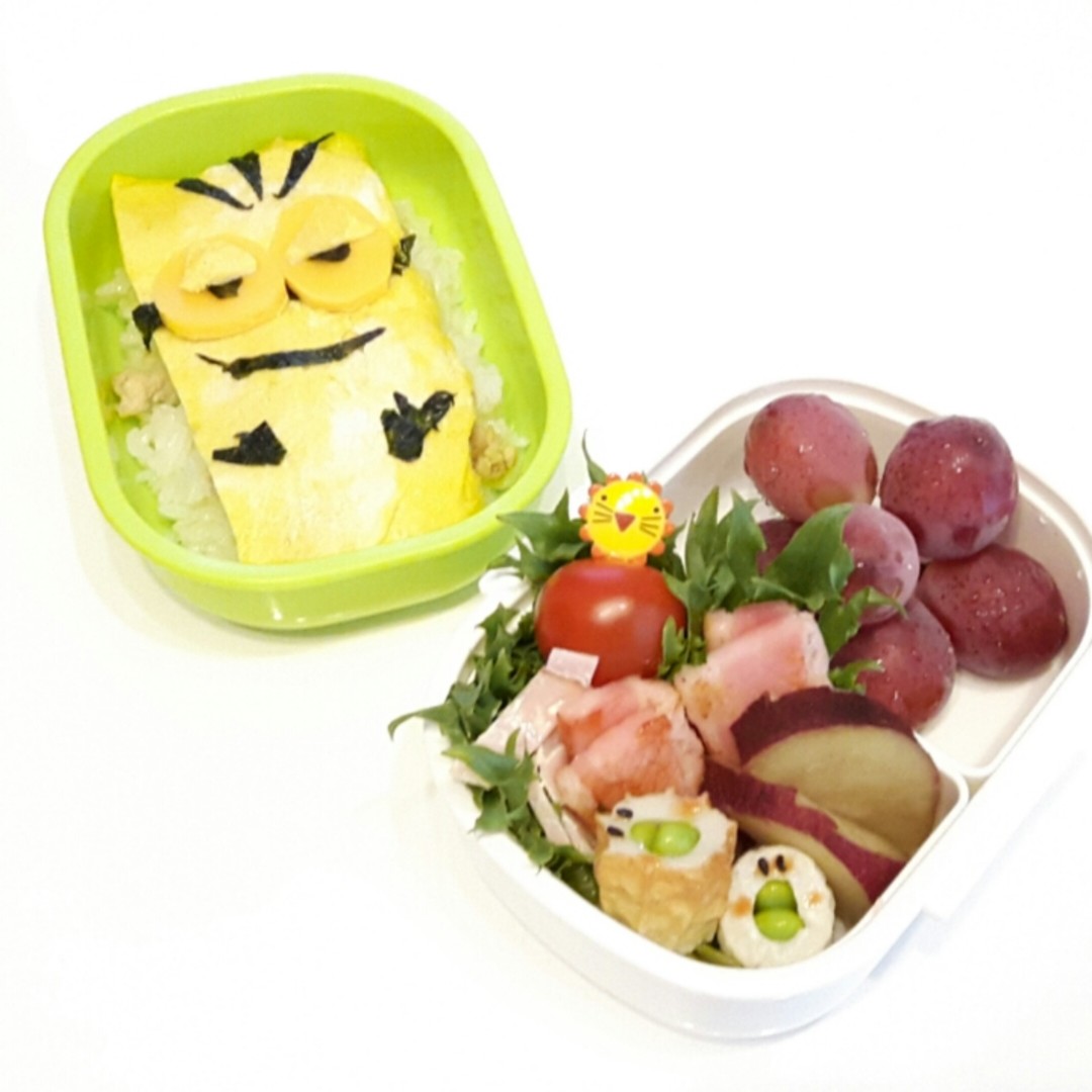 2017.4.8学童弁当～ピカチュウじゃないよケビンだよ～