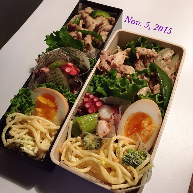 豚肉と野菜の塩ダレ炒め弁当