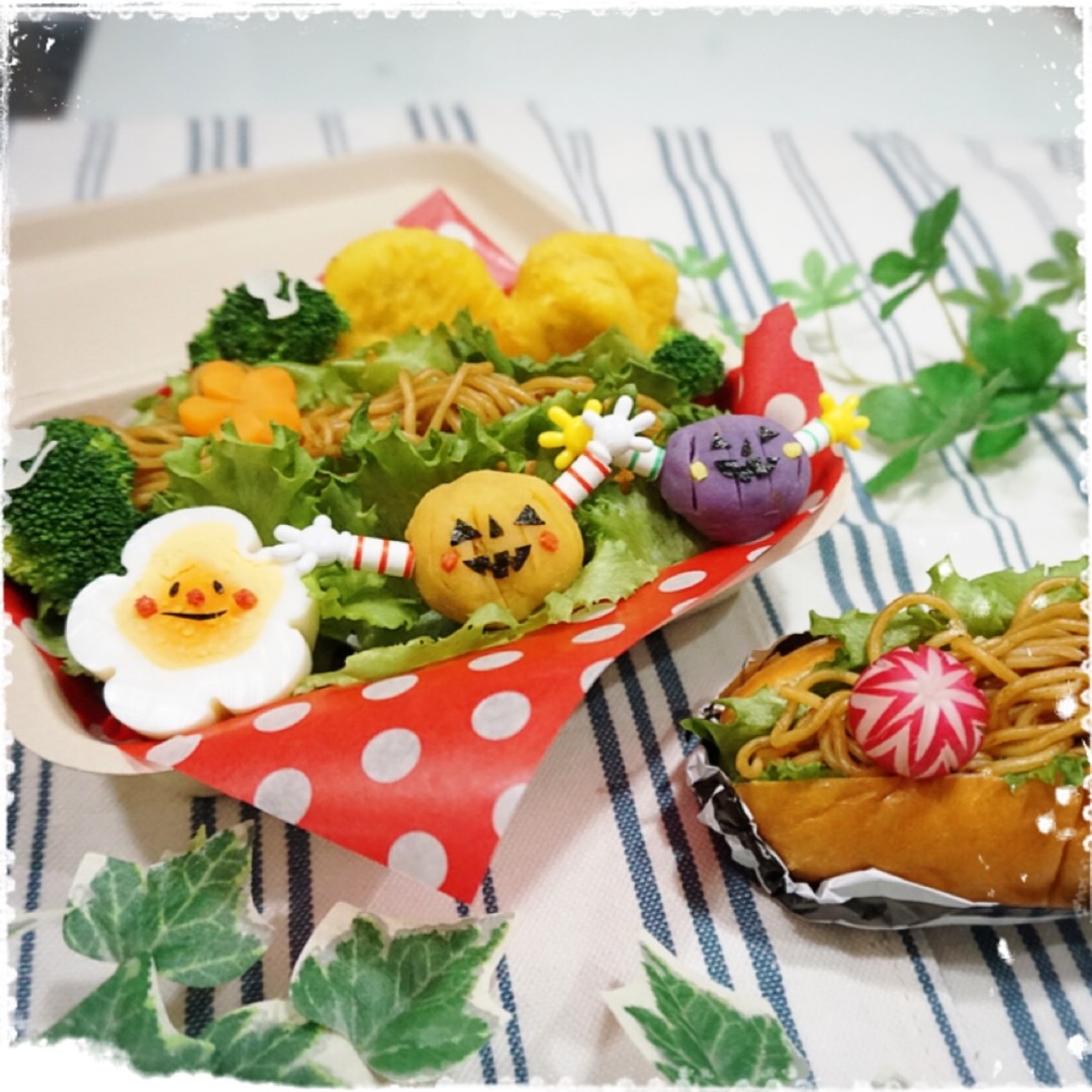 焼きそばパン弁当