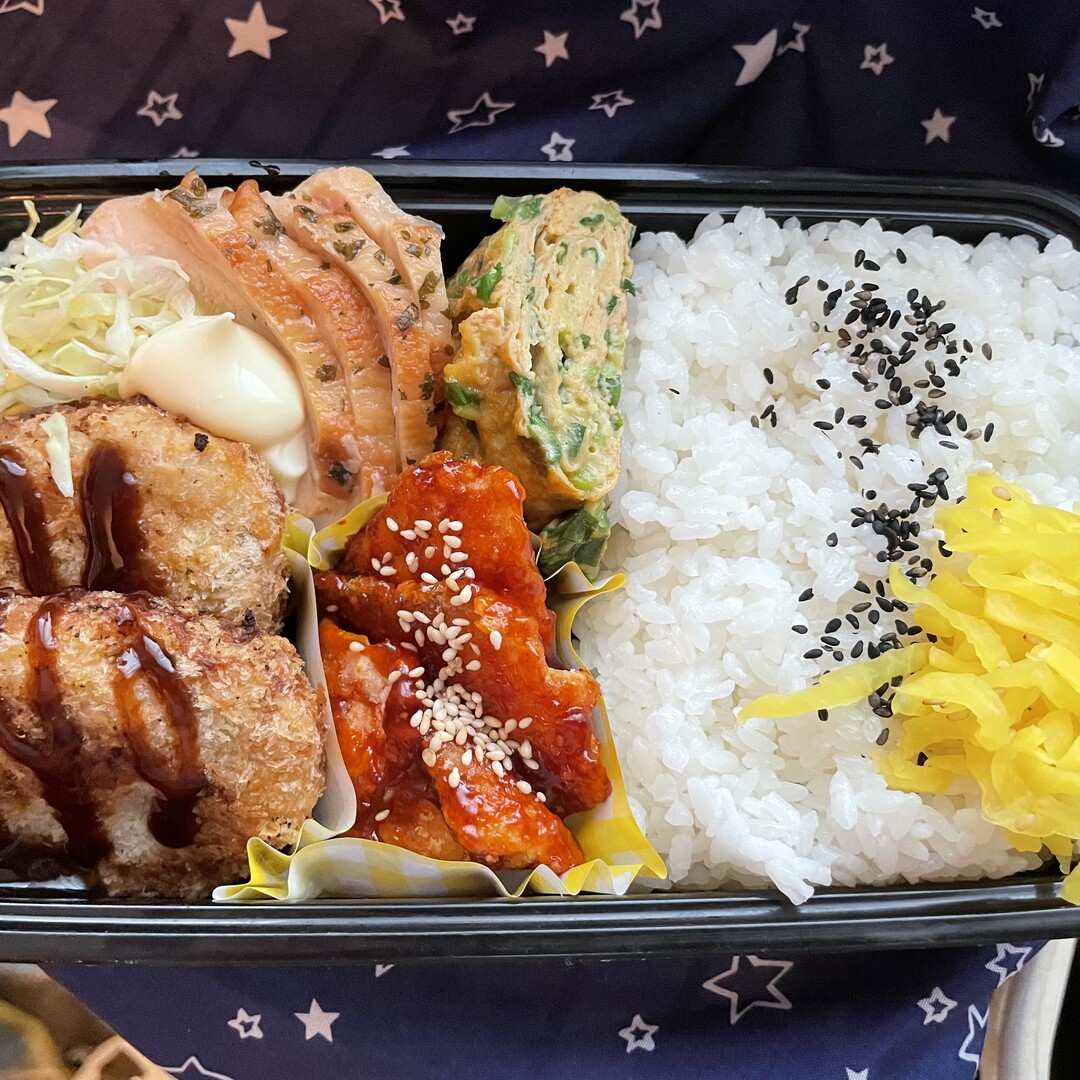 ヤンニョムサーモン（ヤンニョムチキンならぬ、鮭です）