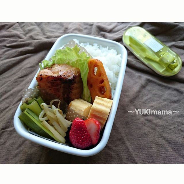 サーモンのハニーごまマヨめんつゆグリル(作りおき)〜いちばんのお弁当〜