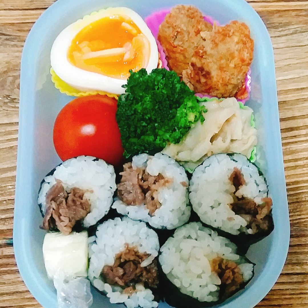 肉のり巻き弁当