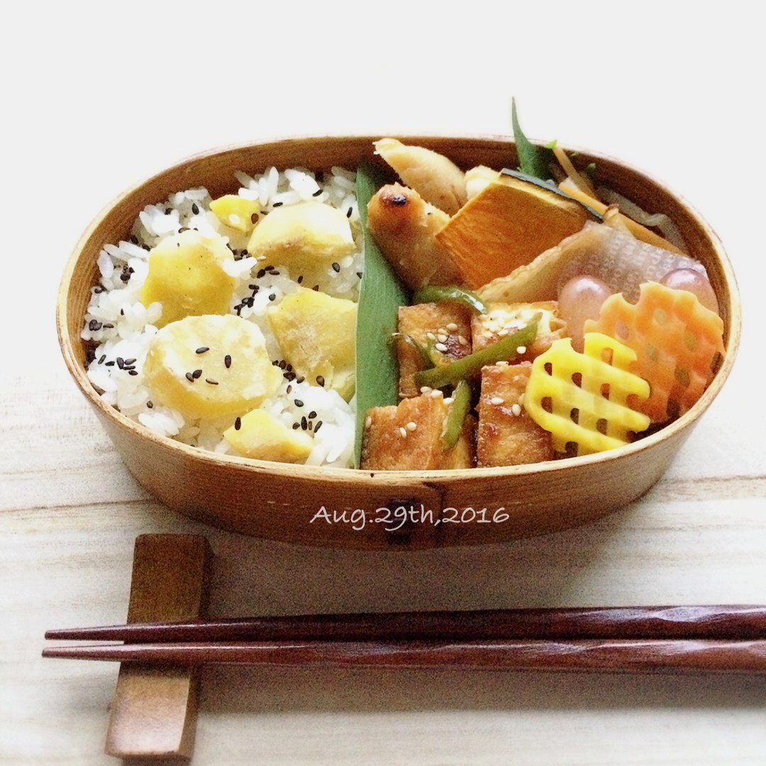 栗ご飯弁当