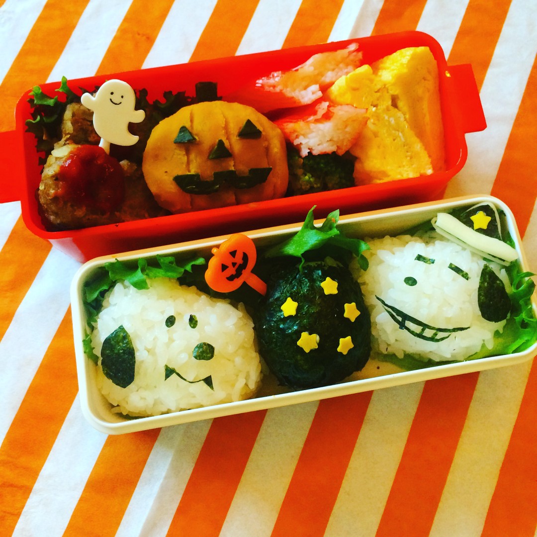 スヌーピーのハロウィン弁当