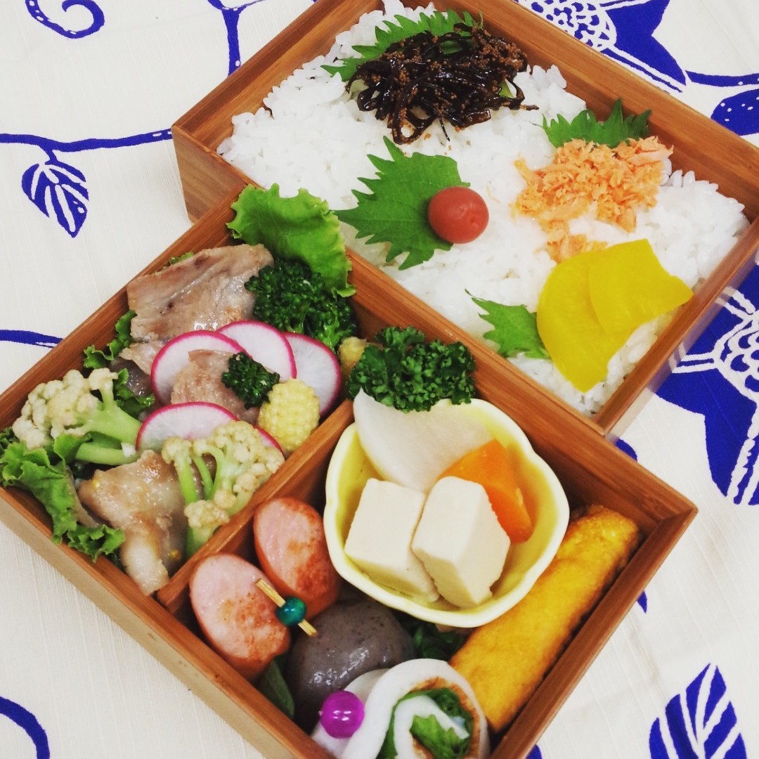 豚とカリフラワー　塩こうじいため