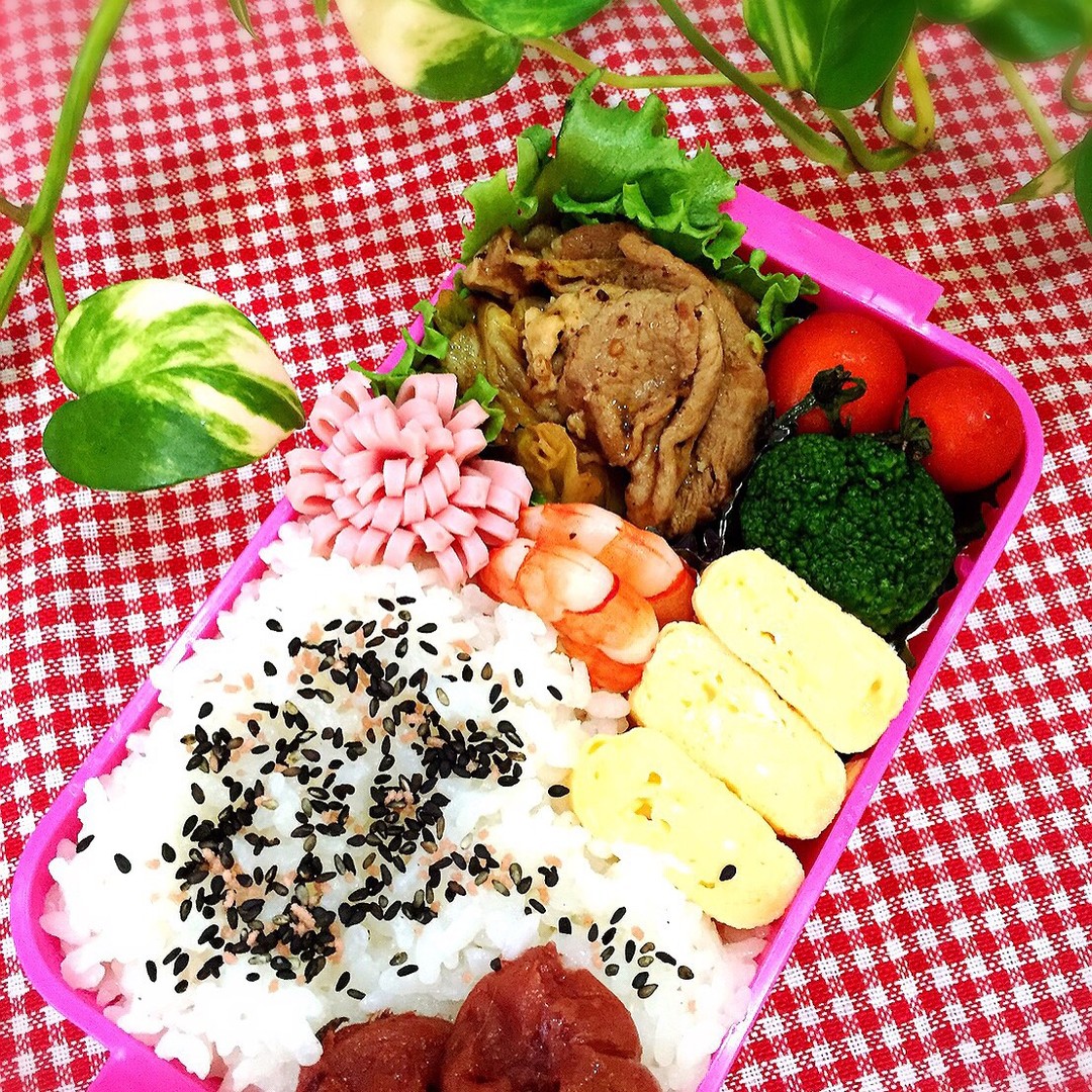 花ハム弁当