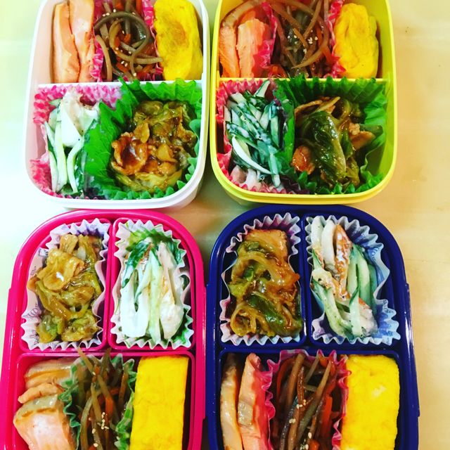 シャケ弁当