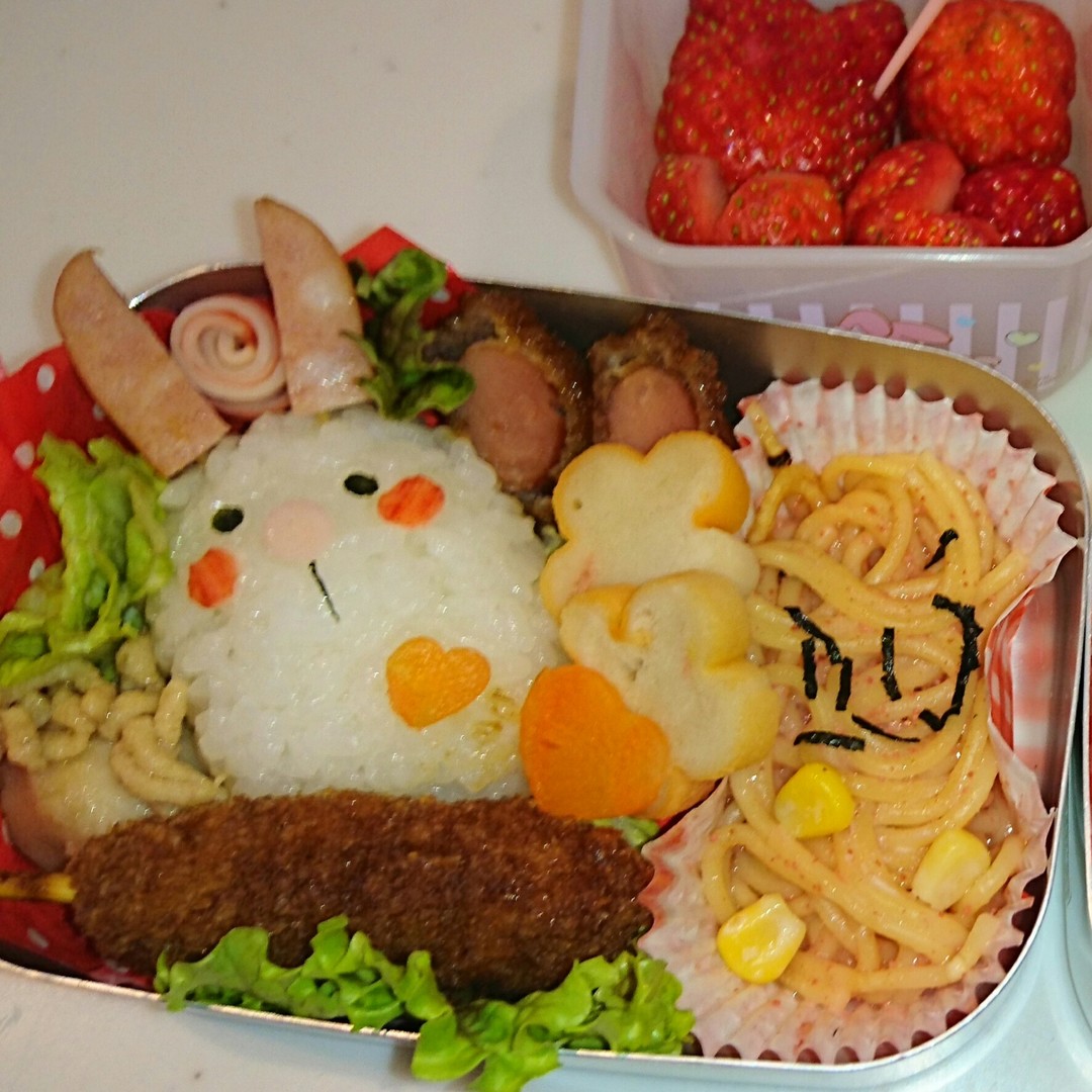ウサさん弁当🐰