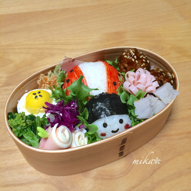 早く暖かくなれ〜弁当