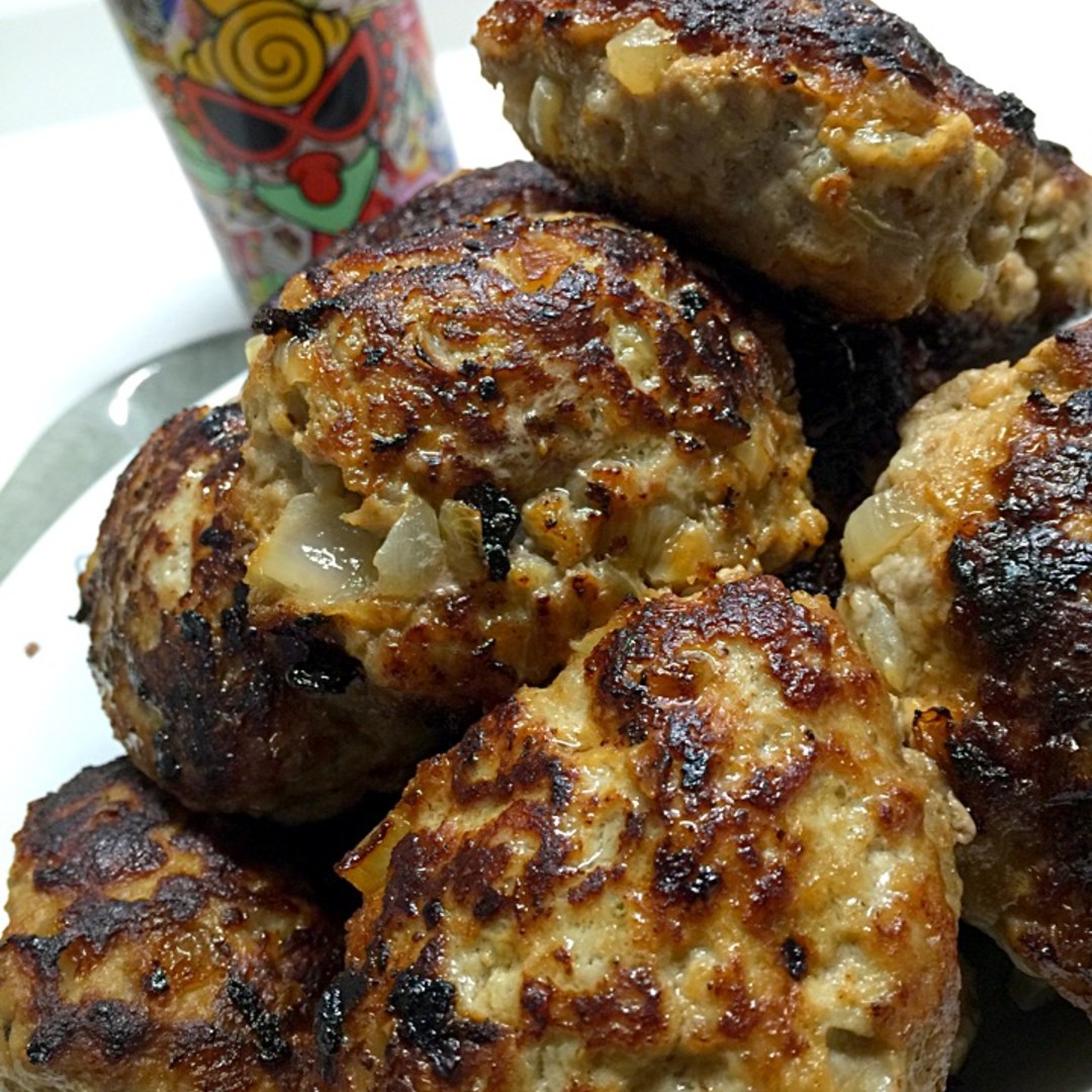 飴色玉葱のハンバーグ