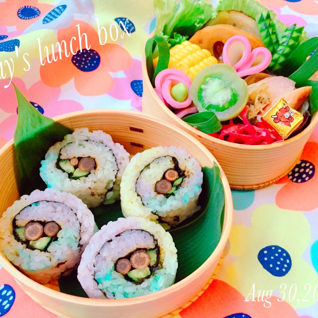 カラフルロール弁当