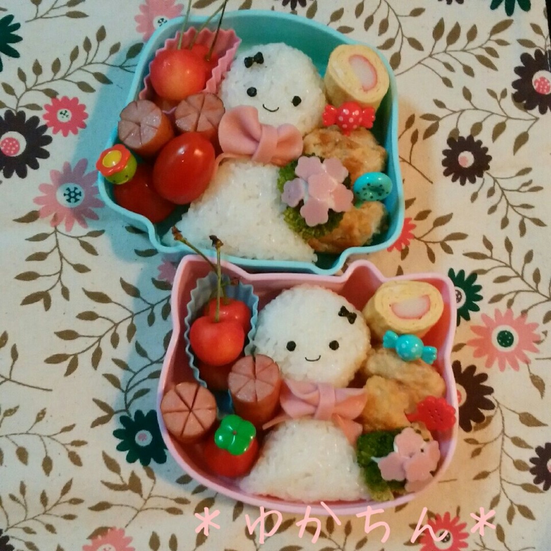 幼稚園弁当☆てるてる坊主