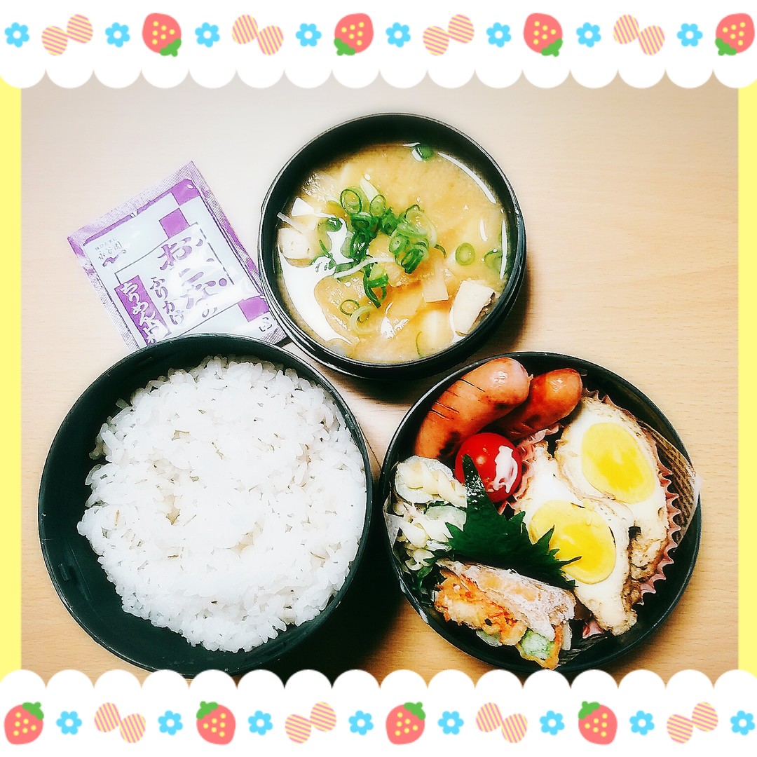 たまごきんちゃく弁当