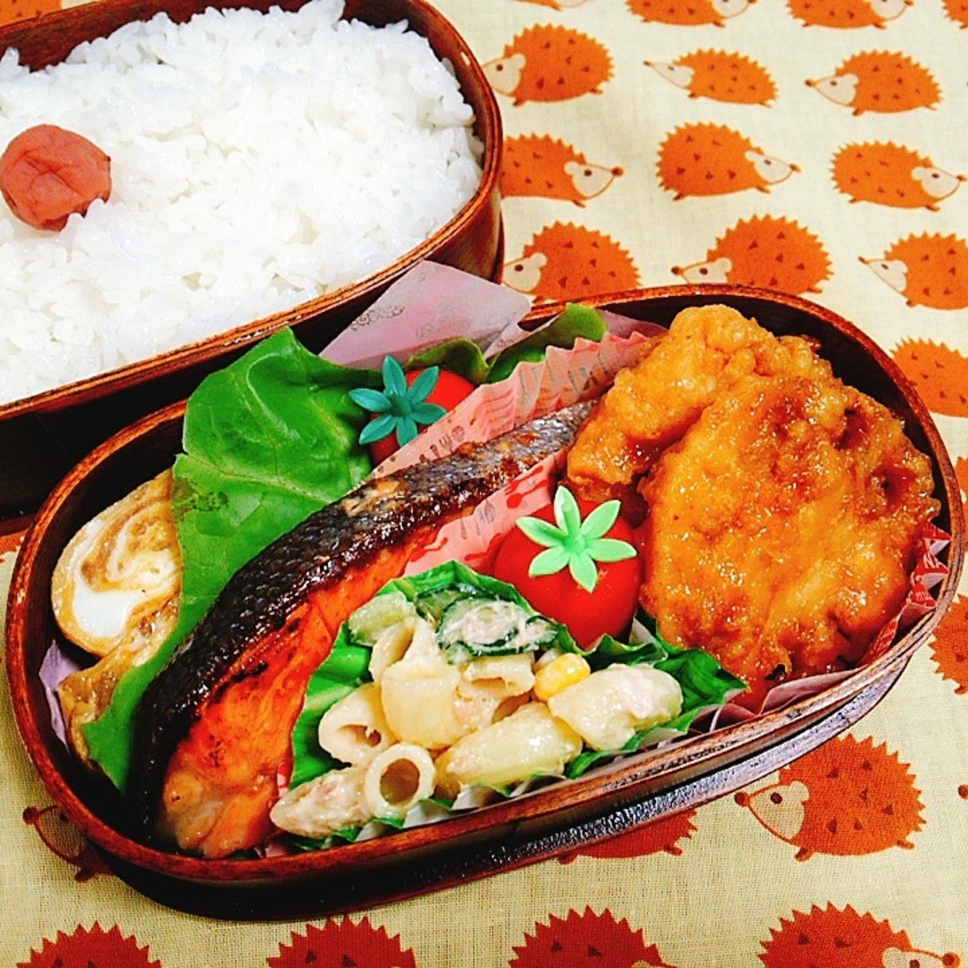 鮭の塩麹焼き弁当
