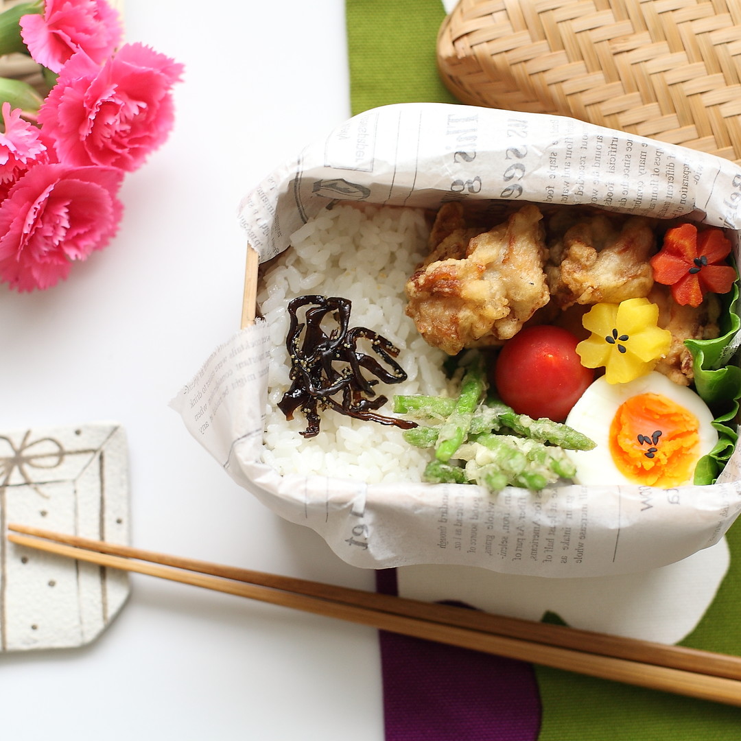 塩唐揚げ弁