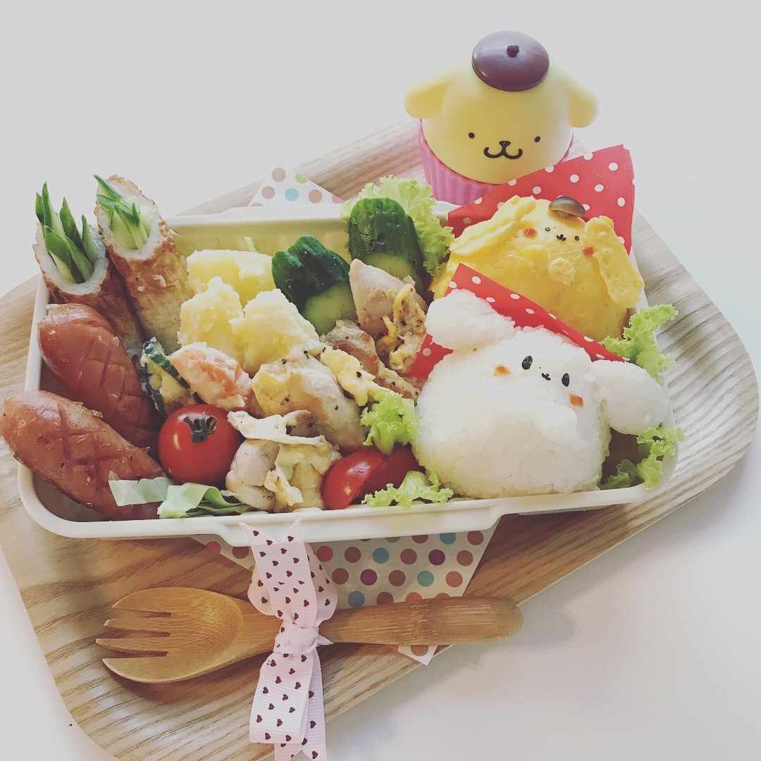 🍮まんまるサンリオ🍙パパキャラ弁当♫