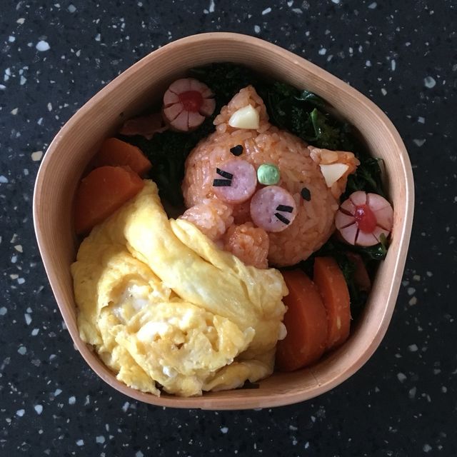 卵のCM弁当