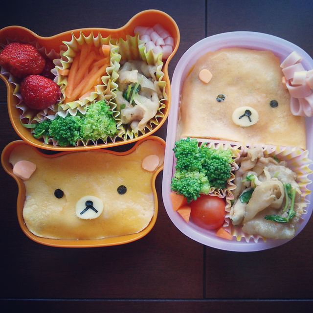 リラックマ弁当♡