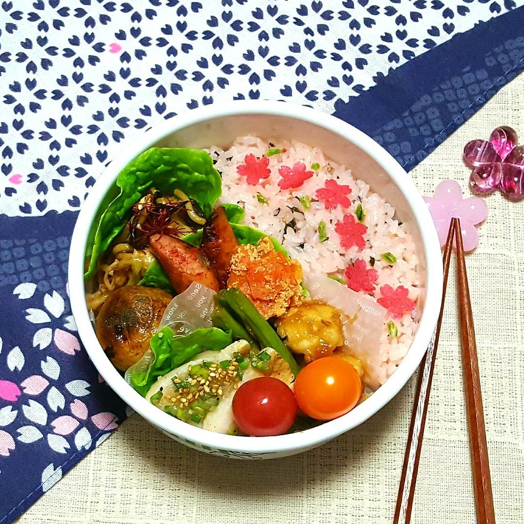 パパ弁当⭐春よ来い🌸