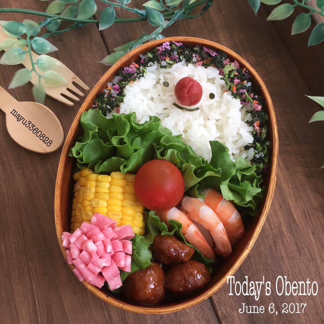 カンタン顔弁当