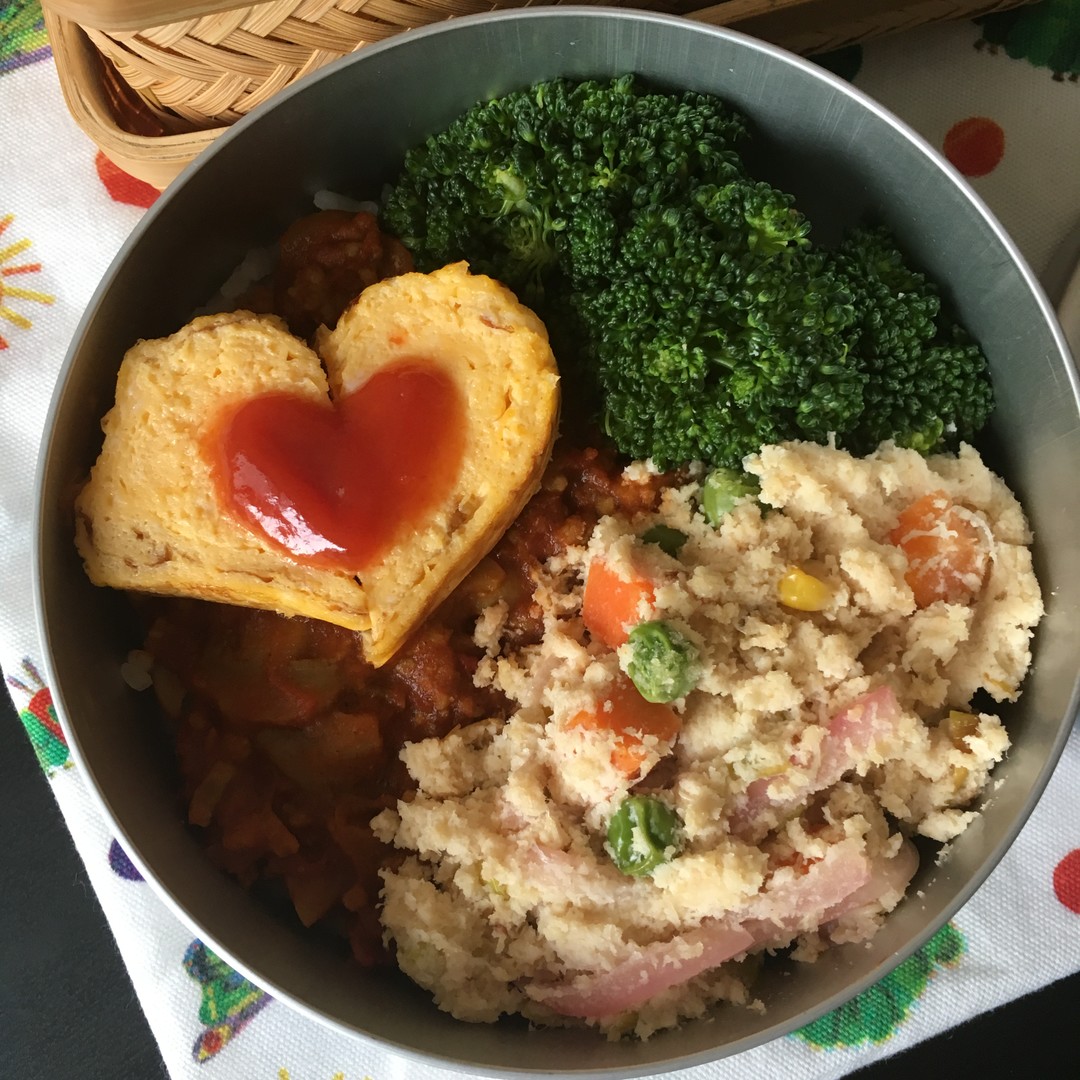 ドライカレー弁当