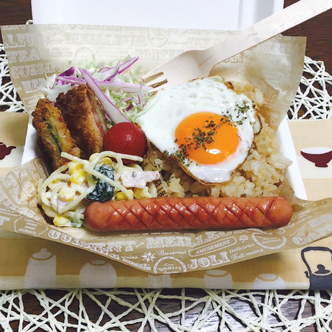 残り物弁当