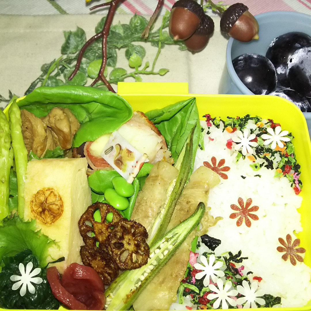 お花いっぱい弁当