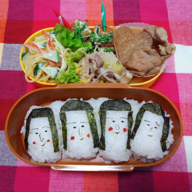 可愛い野口さん 大根と鶏肉の煮物弁当