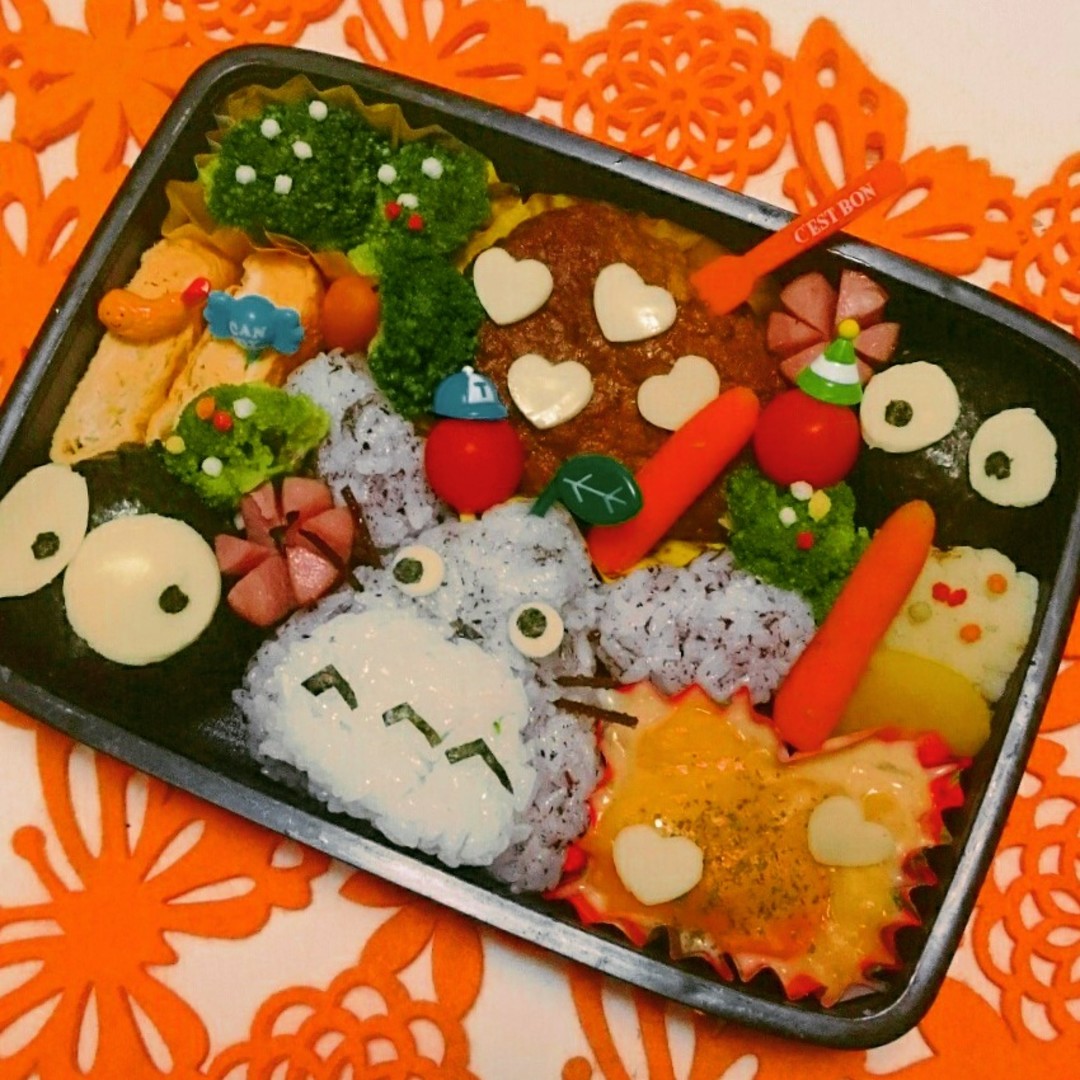 旦那さんのトトロ弁当🍱
