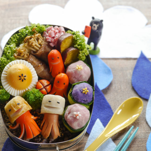 ちくわ星人弁当