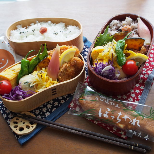 鮭フライ&ヒレカツ弁当