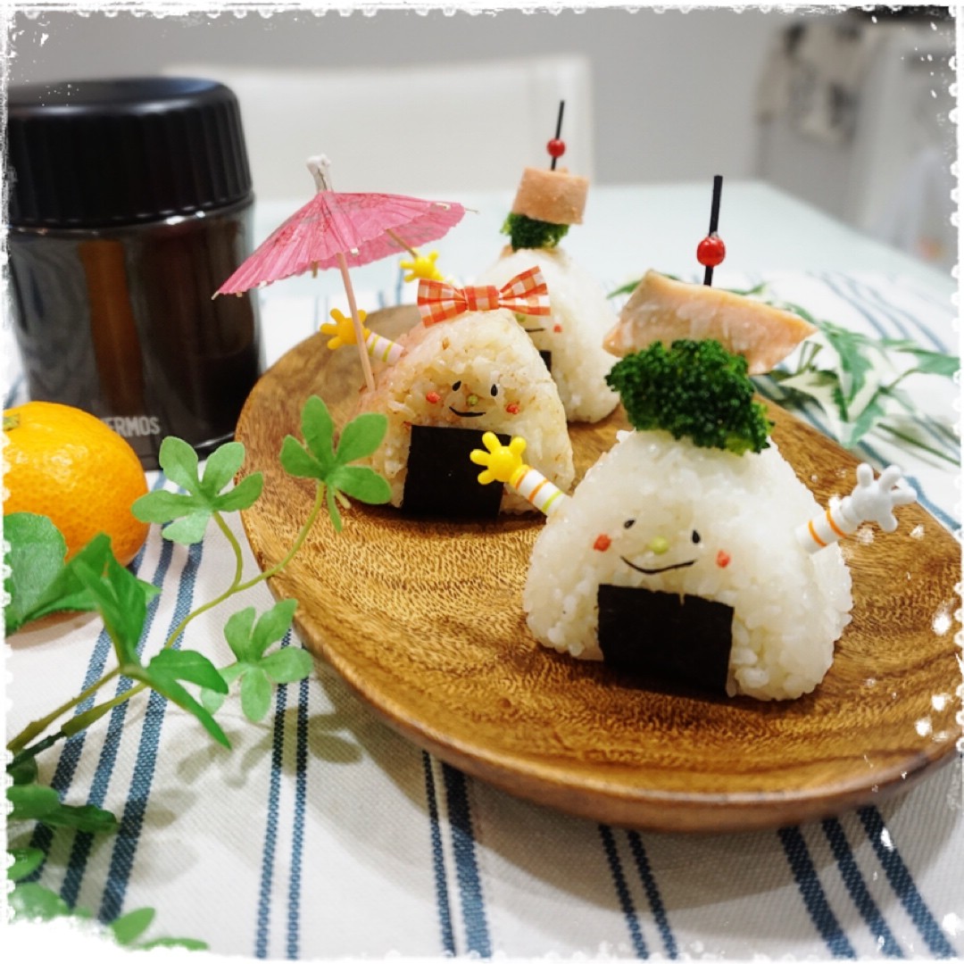 雨降りおにぎり