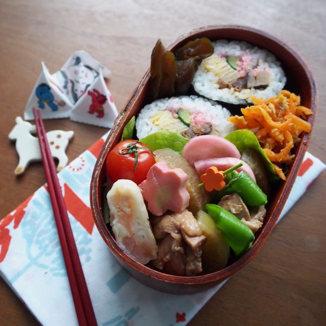 遅くなったけど恵方巻弁当