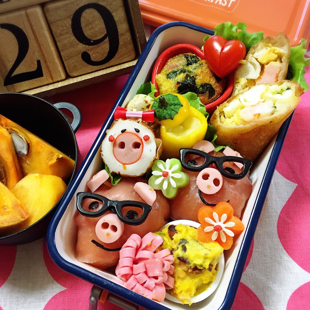 カルボ風おにぎりお弁当