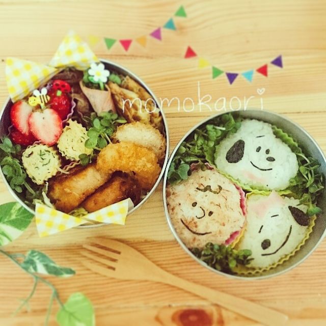 スヌーピー弁当♥チャーリーブラウン